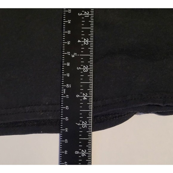 Cedar Point HalloWeekends T Shirt Size Small Black Graphic Flaming Skull - Picture 3 of 7